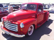 Red 1949 GMC Pickup